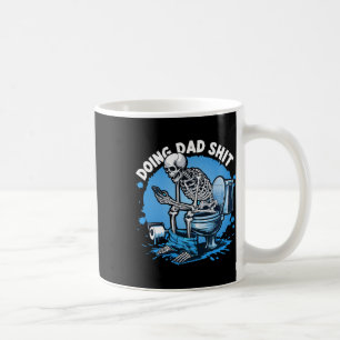 Doing Vater Vater Joke Skeleton Vater Der sonnige Kaffeetasse