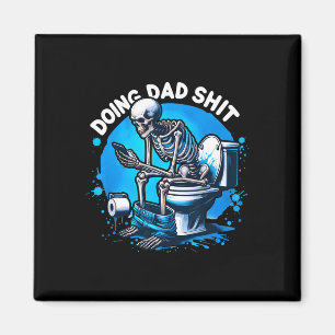 Doing Vater Vater Joke Skeleton Vater Funny Vater Magnet