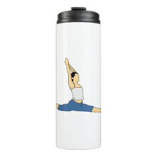 Doing Yoga Thermosbecher
