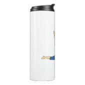Doing Yoga Thermosbecher (Nach links gedreht)