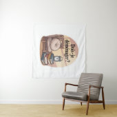 Dois-je déménager ? wandteppich (Beispiel (Horizontal))