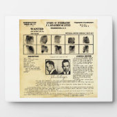 DOJ Identification order 1217 John Dillinger Fotoplatte (Vorderseite)