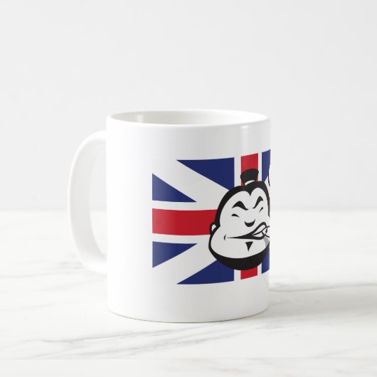 Dojo Großbritannien Kaffeetasse (Vorderseite Links)
