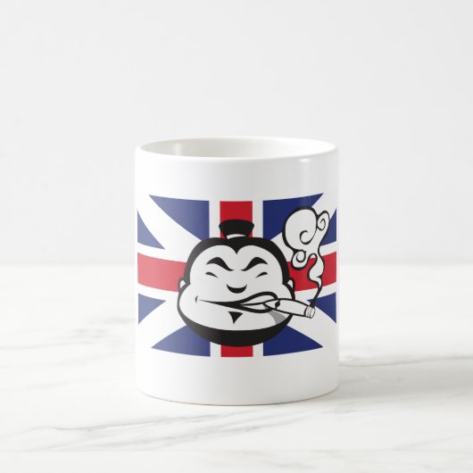 Dojo Großbritannien Kaffeetasse (Mittel)