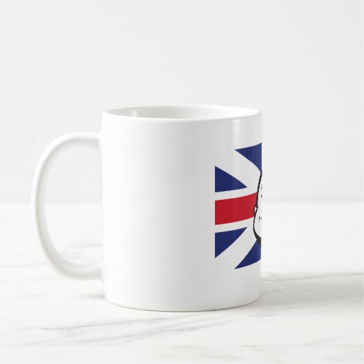 Dojo Großbritannien Kaffeetasse (Links)