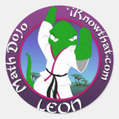 Dojo Leon Stickers (Vorderseite)