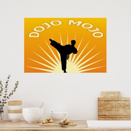 Dojo Mojo Poster (Küche)