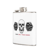 Dojo "Roll Them Bones" Flachmann (Links)