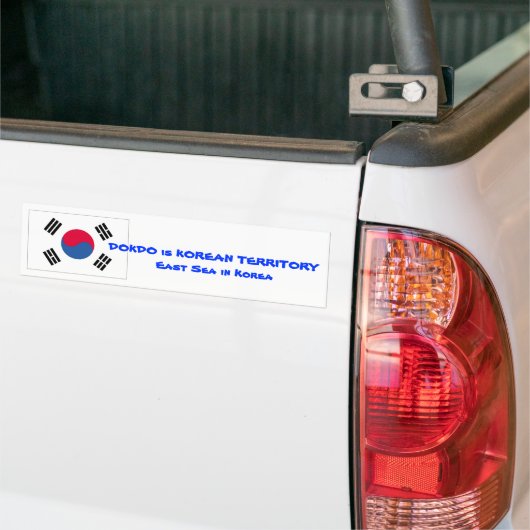DOKDO Kampagne Autoaufkleber (Auf Lkw)