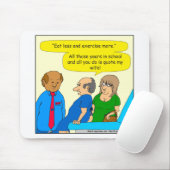 Doktor 761 zitiert meinen Ehefrau-Cartoon Mousepad (Mit Mouse)