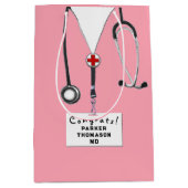 Doktor Abschluss Mittlere Geschenktüte (Vorderseite)