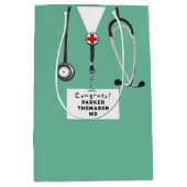 Doktor Abschluss Mittlere Geschenktüte (Vorderseite)