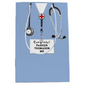 Doktor Abschluss Mittlere Geschenktüte (Vorderseite)