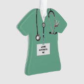 Doktor-Abschlussgeschenk Ornament (Vorderseite)