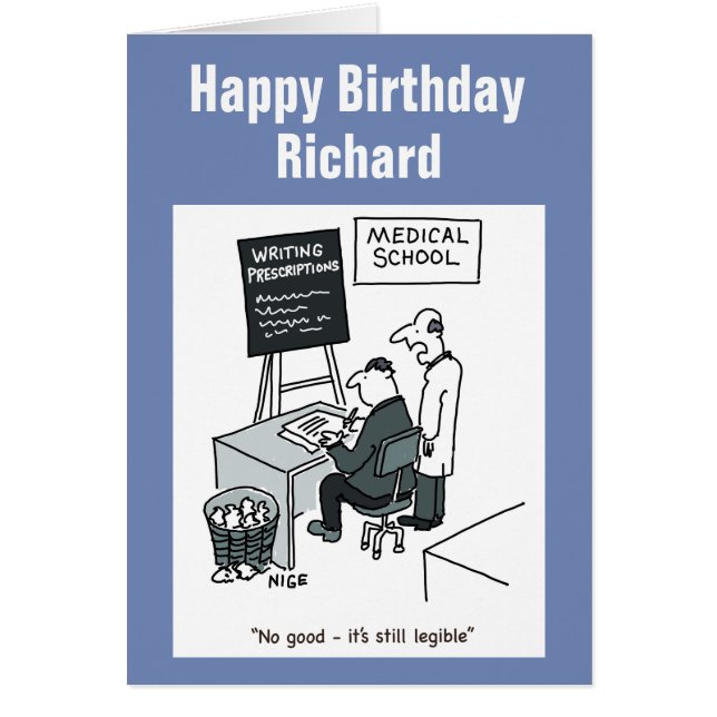 Doktor an der medizinischen Fakultät, der ein Reze (Vorne)