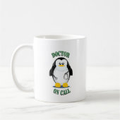 Doktor auf Anruf-Pinguin Kaffeetasse (Links)
