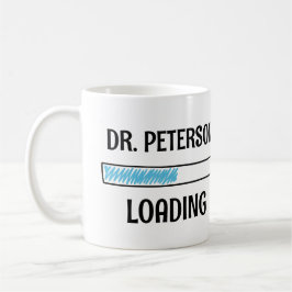 Doktor beladen kaffeetasse