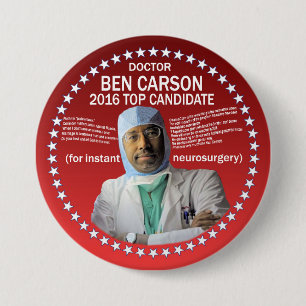 Doktor Ben Carson Button