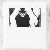 Doktor Caligari Rechteckiger Aufkleber (Tasche)