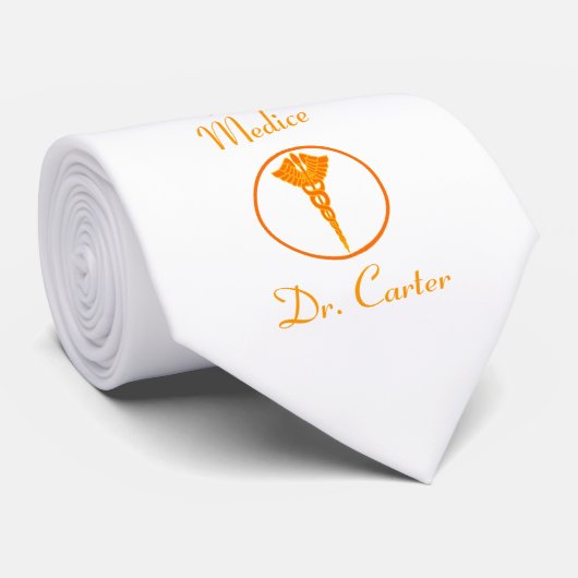 Doktor Carter Professional Hospital Clinic Krawatte (Gerollt)