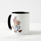 Doktor-Cartoon Tasse (Vorderseite Links)