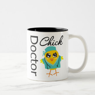 Doktor Chick Zweifarbige Tasse