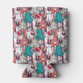 Doktor & Chirurg-Muster Dosenkühler (Rückseite)