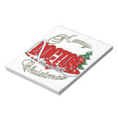 DOKTOR CHRISTMAS Dermatologe Notizblock (Rotiert)