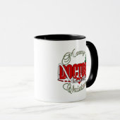 DOKTOR CHRISTMAS Rheumatologe Tasse (VorderseiteRechts)