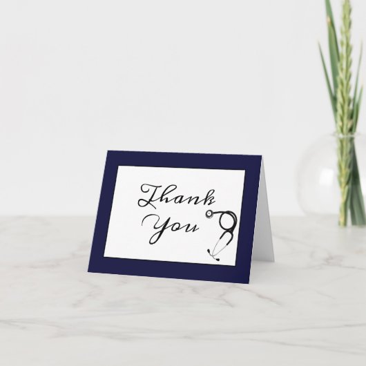 Doktor danke Ihnen Karten (Vorderseite)