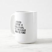 Doktor Danksagungs-Geschenk, Benutzerdefinierter D Kaffeetasse (Vorderseite Links)