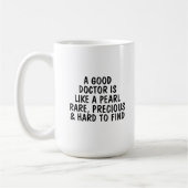 Doktor Danksagungs-Geschenk, Benutzerdefinierter D Kaffeetasse (Links)