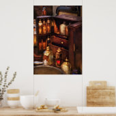 Doktor - Das Medizinschrank Poster (Küche)