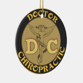 DOKTOR DC CHIROPRACTIC CHRISTMAS ORNAMENT (Rechts)