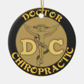 DOKTOR DC CHIROPRACTIC CHRISTMAS ORNAMENT (Vorne)