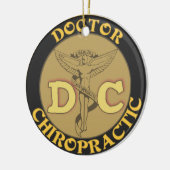 DOKTOR DC CHIROPRACTIC CHRISTMAS ORNAMENT (Links)