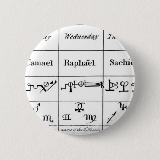 Doktor Dees Angels Button (Vorderseite)