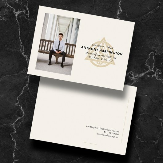 Doktor der Ankündigung von Denistry Black Gold