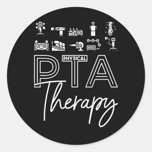 Doktor der Assistenzärztin Runder Aufkleber (Vorderseite)