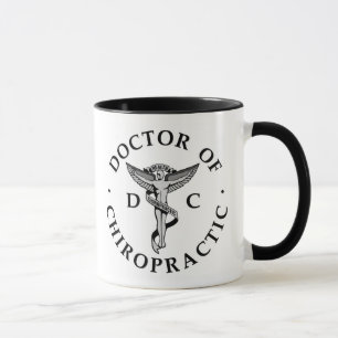 Doktor der Chiropraktik-Logo-Tasse Tasse
