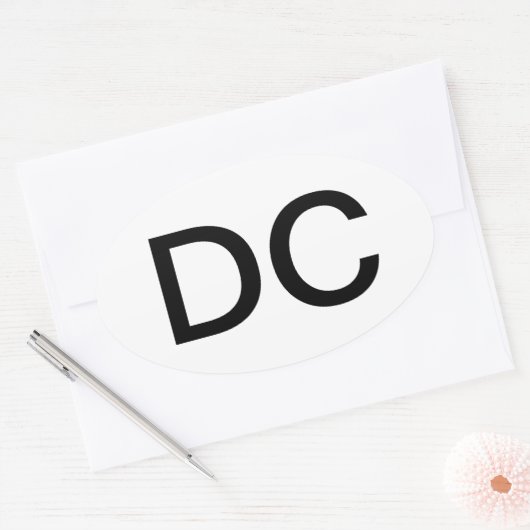 Doktor der Chiropraktik Ovaler Aufkleber (Umschlag)