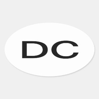 Doktor der Chiropraktik Ovaler Aufkleber