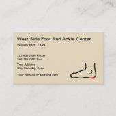 Doktor der Diatrie Visitenkarte (Vorderseite)