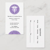 Doktor der Endokrinologie und Ernährung Terminkarte (Vorne/Hinten)