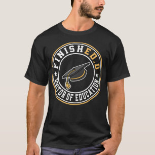 Doktor der Erziehungswissenschaften Doktortitel ab T-Shirt