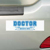 Doktor der Medizin Fahne Autoaufkleber (Auf Auto)