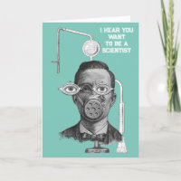 Doktor der Naturwissenschaften Mad Science Vintag