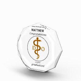 Doktor der Osteopathie Abschluss Herzlichen Glückw Fotoblock