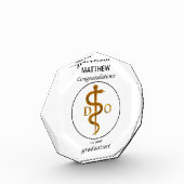 Doktor der Osteopathie Abschluss Herzlichen Glückw Fotoblock (Links)