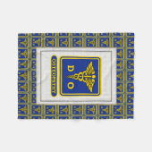 Doktor der Osteopathischen Medizin Fleecedecke (Vorderseite (Horizontal))